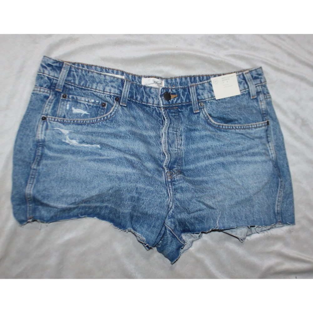 Women's High-Rise Cutoff Mini Jean Shorts - Universal Thread™ size 17 NWT